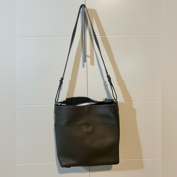 All Saints Mast Tote Shoulder Bag in Musk Brown - Picture 16 of 16